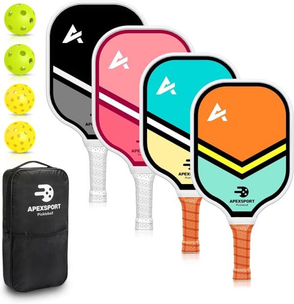 ApexSport racchetta da pickleball set di 4 recensione
